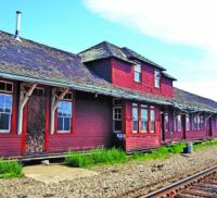 Bassano station at Beiseker - Bachusky photo