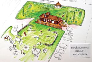 Benalto station park concept