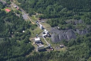 Nordegg Mine Site Aerial Advocate photo